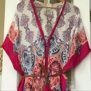 Chico’s vibrant poncho